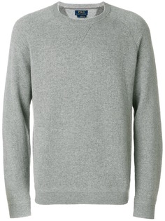 Polo Ralph Lauren толстовка с отделкой в рубчик