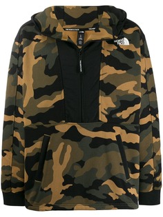 The North Face camouflage print hoodie