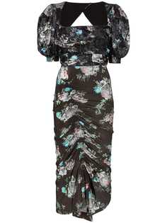 Preen By Thornton Bregazzi Gizzy floral print midi dress