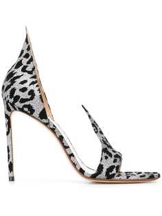 Francesco Russo leopard print sandals