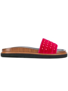 Tods studded slides Tod`S