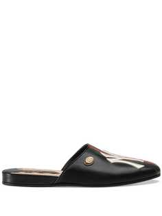 Gucci слиперы с нашивкой NY Yankees™