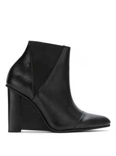 Studio Chofakian leather wedge boots