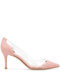 Gianvito Rossi туфли-лодочки Plexi 70