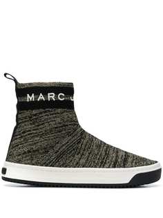 Marc Jacobs logo dart sock sneakers