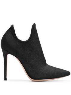 Gianvito Rossi ботильоны с вырезными деталями