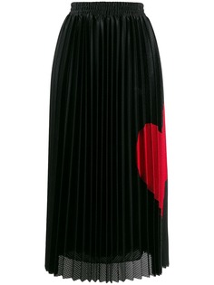 Red Valentino плиссированная юбка