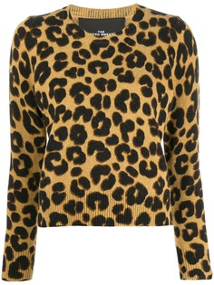 Marc Jacobs свитер с леопардовым принтом