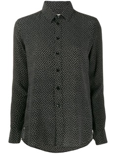 Saint Laurent рубашка с принтом