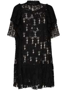 Isabel Marant Étoile кружевное платье мини Venus