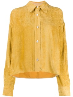 Isabel Marant вельветовая рубашка свободного кроя