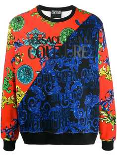 Versace Jeans Couture толстовка в стиле колор-блок