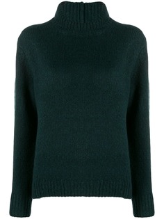 Acne Studios свитер с высоким воротником в рубчик