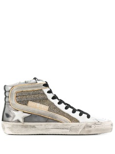 Golden Goose panelled sneakers