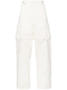 Jacquemus брюки Le Pantalon Pêche с принтом