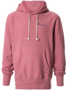 Champion худи с вышитым логотипом