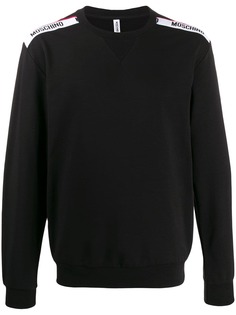Moschino side panelled sweatshirt