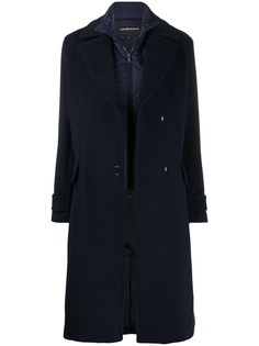 Emporio Armani oversized wool coat