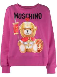 Moschino джемпер с принтом