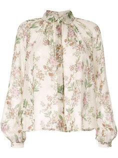 Giambattista Valli floral embroidered blouse