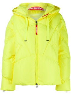 Freedomday padded rain jacket