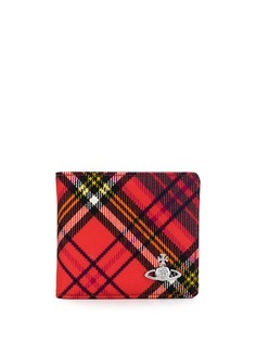 Vivienne Westwood tartan print wallet
