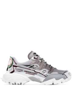 Valentino VAL X UNDERCOVER CLIMBER SNKR SILV GRY