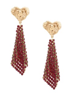 Magda Butrym crystal embellished earrings
