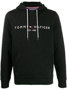 Tommy Hilfiger logo print hoodie