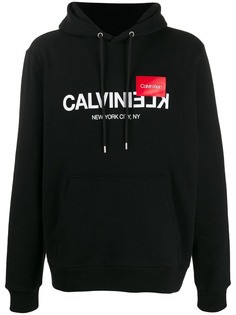 Calvin Klein logo tape hoodie