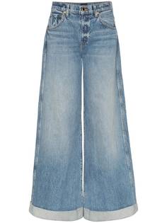 Khaite Noelle wide leg jeans