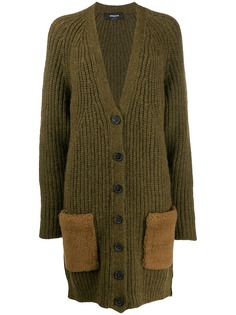 Rochas buttoned military cardigan