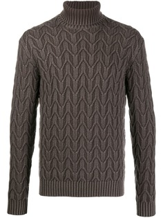 Circolo 1901 cable-knit sweatshirt