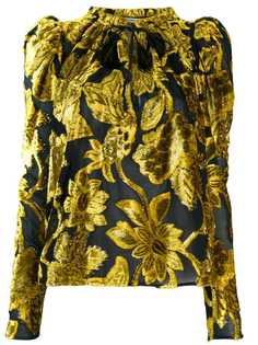 Ulla Johnson embroidered long sleeve top