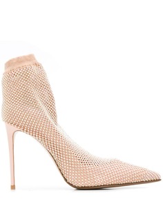 Le Silla mesh-detail pumps