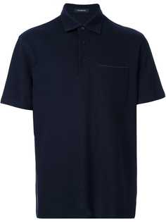 Ermenegildo Zegna waffle knit polo shirt