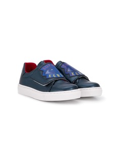 Kenzo Kids touch strap sneakers