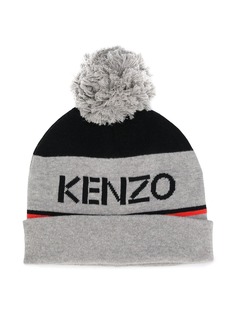 Kenzo Kids pompom detail beanie