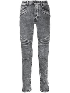 Marcelo Burlon County Of Milan ribbed biker jeans