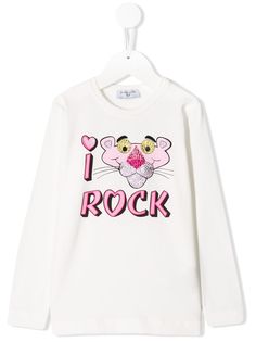 Monnalisa I Love Rock sweatshirt