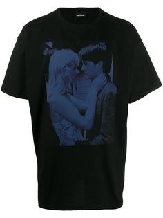 Raf Simons two tone photographic print T-shirt