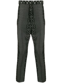 Haider Ackermann укороченные брюки с низким шаговым швом