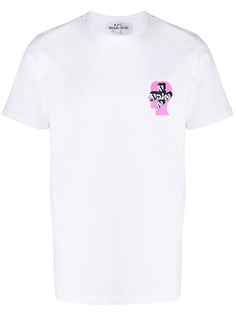 A.P.C. x Brain Dead logo print T-shirt