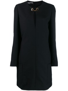 Stella McCartney платье-трапеция с брошью