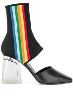 Palm Angels rainbow sock boots