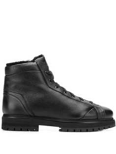 Santoni ботинки на шнуровке