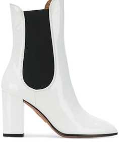 Aquazzura ботильоны на наборном каблуке