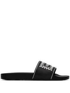 Versace шлепанцы с логотипом