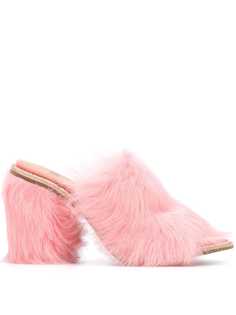 Ugg Australia мюли с меховой отделкой Rosa