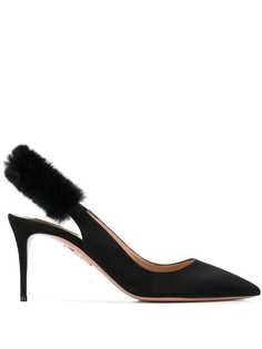 Aquazzura туфли-лодочки с ремешком на пятку